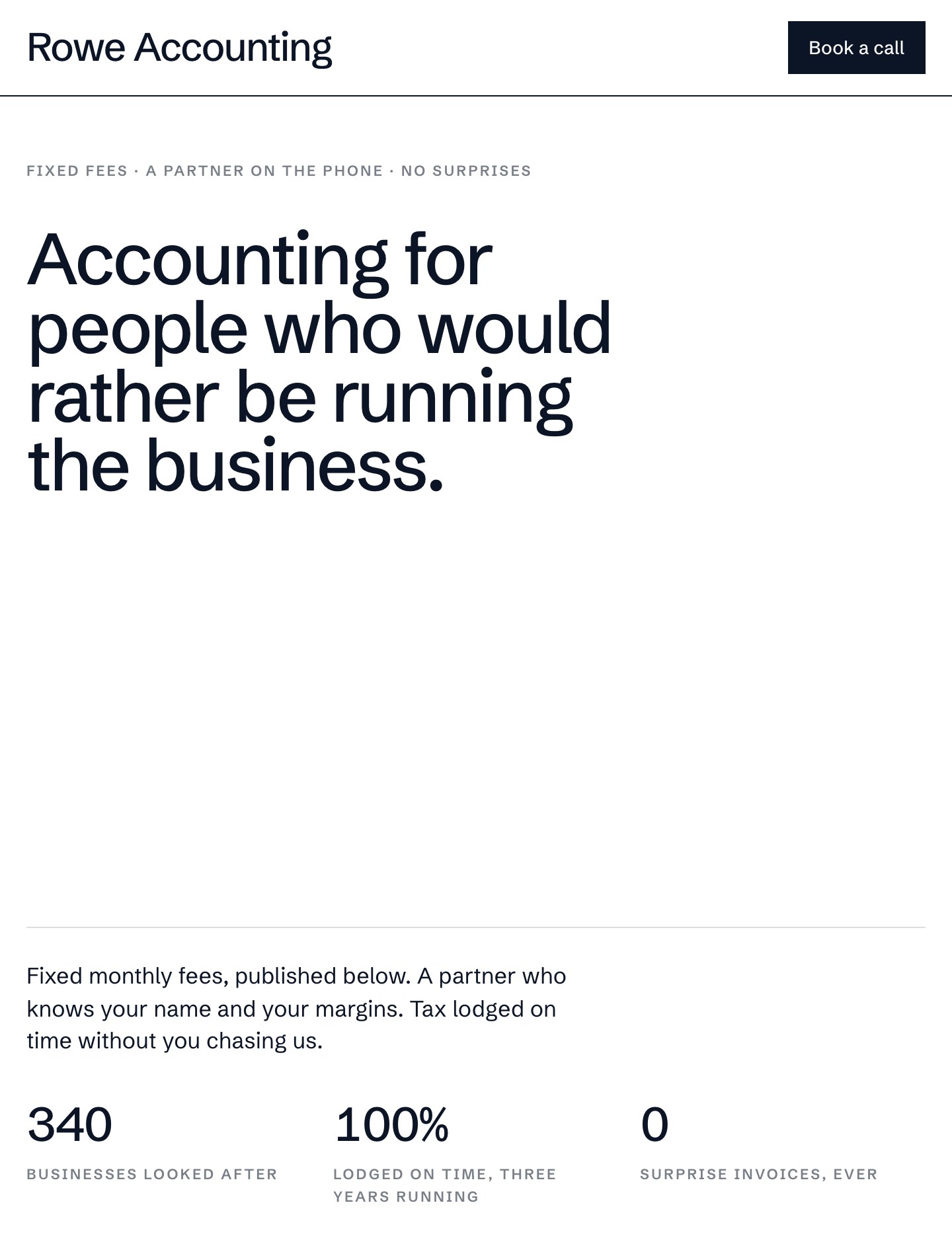 Rowe Accounting, mobile
